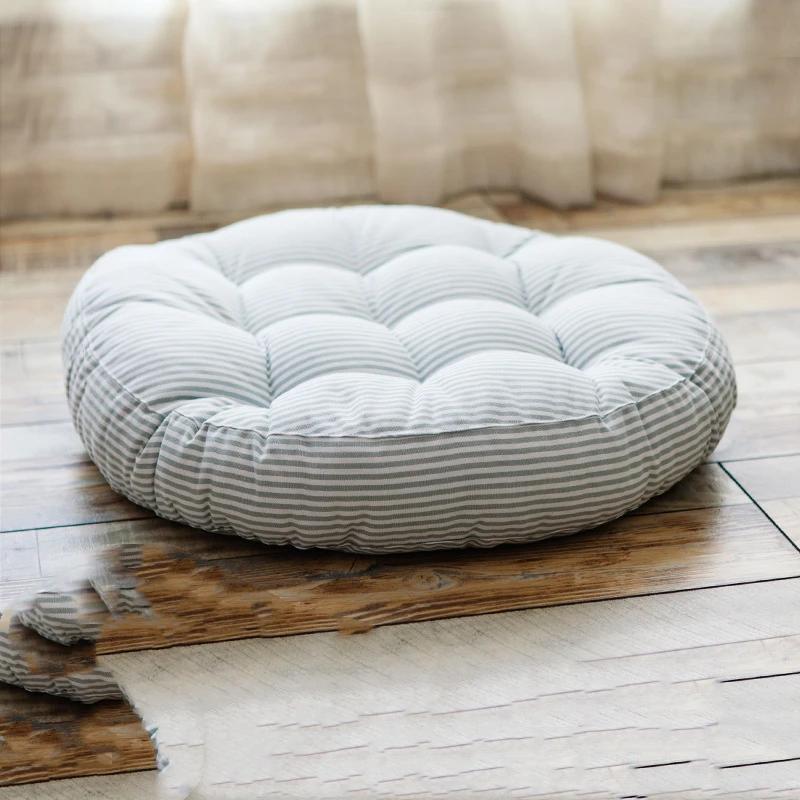 1 Pcs Round Soft Cushion Office Chair Cushion Tatami Meditation Cushion Sofa Throw Pillows Yoga Floor Mat Decor Seat Cushions