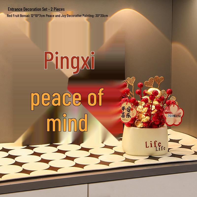 Prosperous New Chinese Style Housewarming Decoration Set