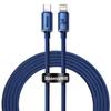 Cable Baseus  Baseus CAJY000303 Lightning - USB-C PD Cable 20W 480Mb/s 2m - Blue