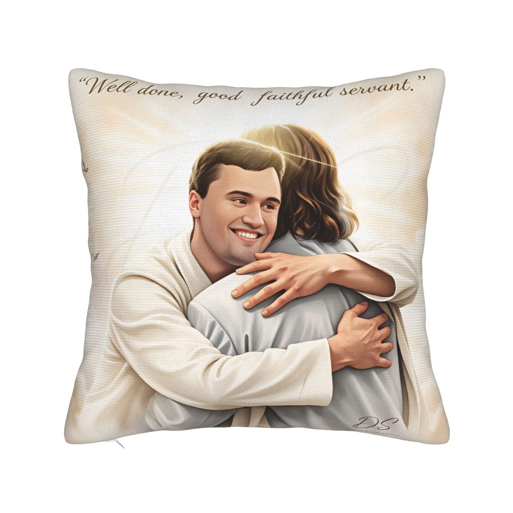 In Memory Of Charlie Kirk Pillow Cover Vintage Pillow Case For Living Room Bed Chair Design Cushion Cover Gift