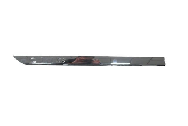 For Renault Clio 5 HB 2020-2023 rear door trim right nickel-plated with Oem 828D06087R inscription