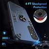 For Samsung Galaxy A06 A16 A26 A36 A56 5G Shockproof Armor Case For Galaxy A07 A17 A27 A37 A57 4G With Metal Ring Magnetic Capa
