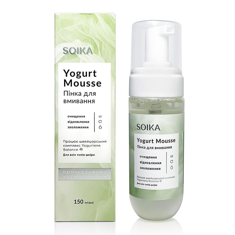 

Foam for washing with a complex of prebiotics Yogurt Mousse Soika 150 ml