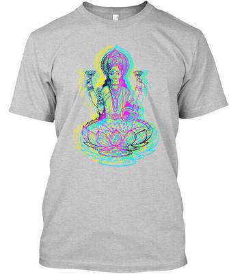 Lakshmi Goddess Tshirt Size S To 5xl