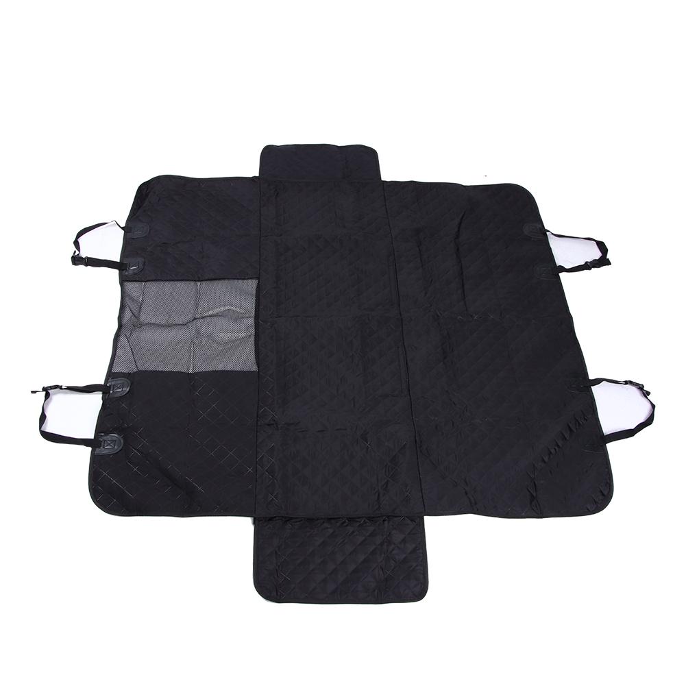 Plasă de separare neagră pentru cusut și brodat, plasă de mașină, impermeabilă pentru animale de companie, pernă pentru câini, neagră, 137x147CM