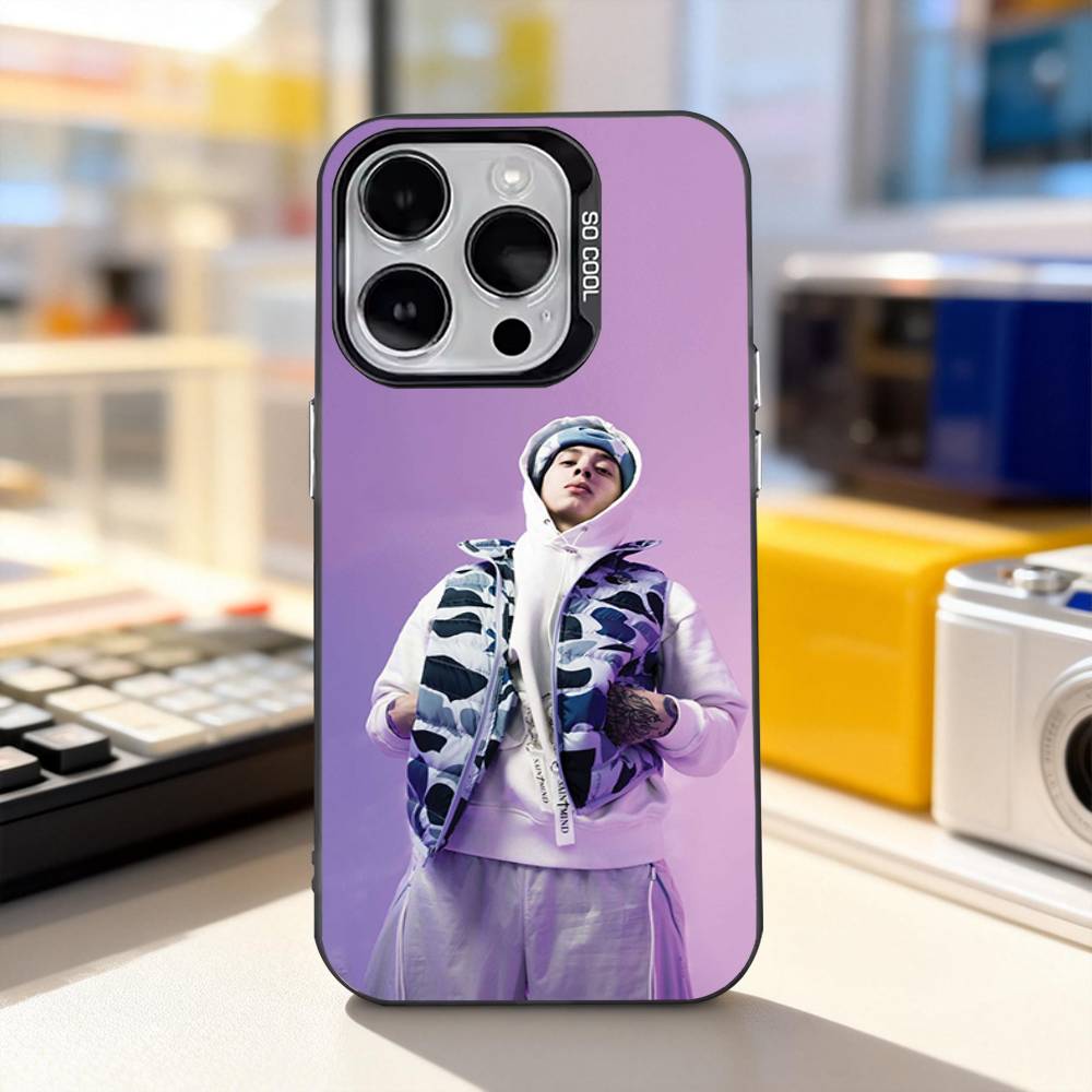 

Rapper Central Cee Cool For iPhone 17,16,15,14,13,12,11,Pro,Max,Plus,E,Air,Mini Anti Fall Black Matte Hard Bumper Phone Case iPhone12mini