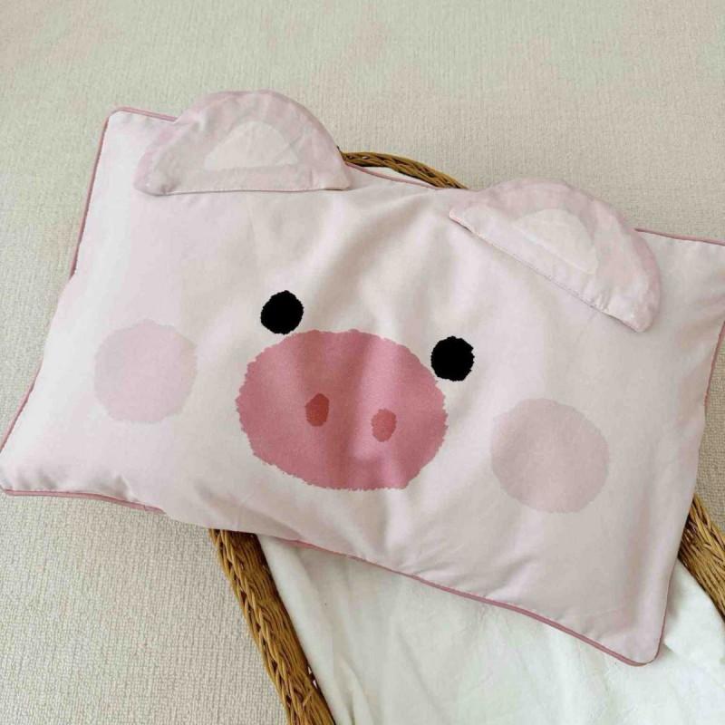 Soft Cotton Flannel Pillowcase Kids Adults 30x50cm 60s 100% Long Staple Printed Cartoon Design