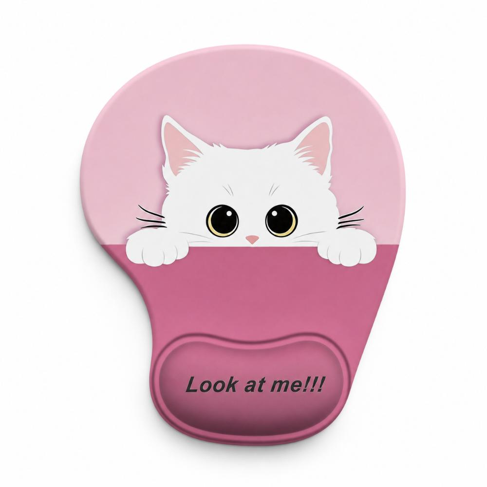 Silicone Cartoon Animal Mouse Pad Non-Slip Desktop Wrist Support  Home Office