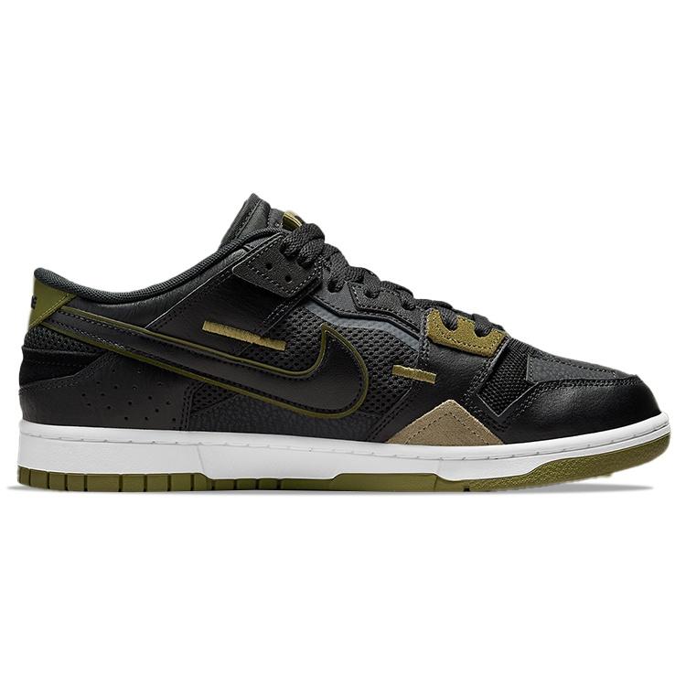 Nike Dunk Low Scrap 'Black Green' Men's DM0128-001
