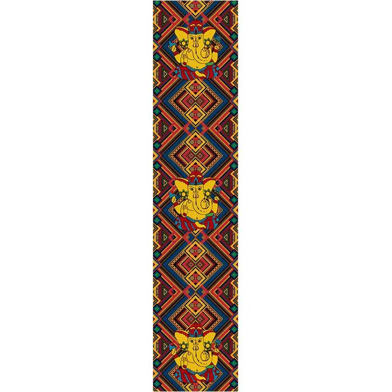 Southeast Asia Homestay Inn Thai Style Decoration Strip Partition Curtain Strip Hanging Curtain Background Curtain Decoration