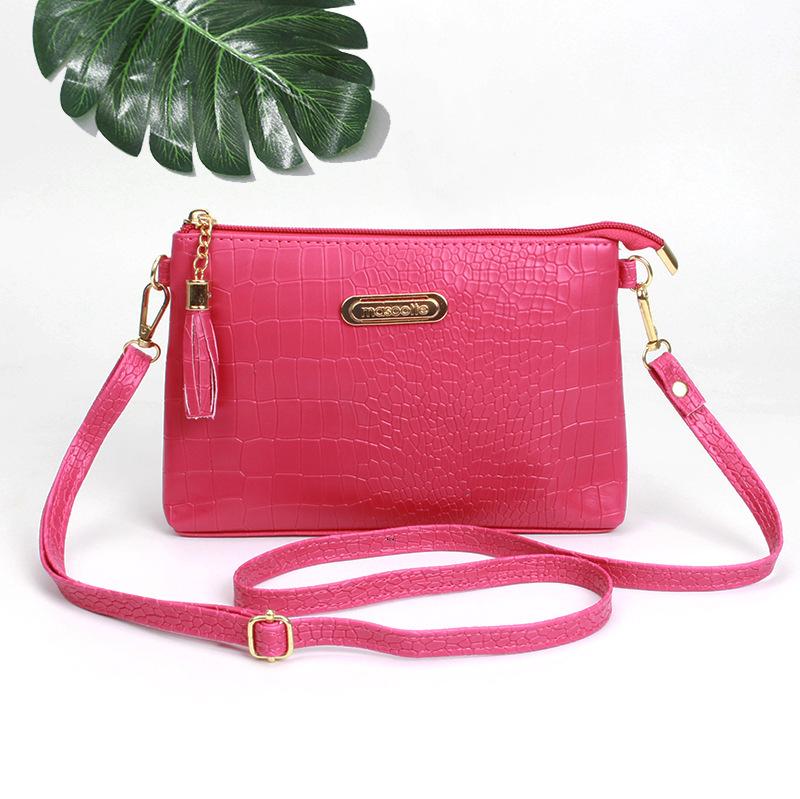 

Мини-сумка на плечо для женщин, дизайнерские сумки через плечо с кисточками, милые сумки-мессенджеры 20*14*5cm розы красного