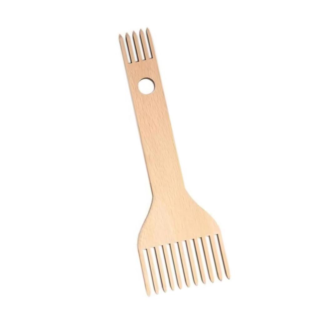 Wood Weaving Machine Comb 5 Teeth 11 Teeth Double Ended Weaving Comb Braided Tool for Beginner Tapestry Rug Making