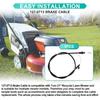 127-0713 Brake Cable Compatible with Toro 21" Recycler Lawn Mower, Fits Models 20349 20367 21319 21328 21332 21356 21356 10730 10736 17750,