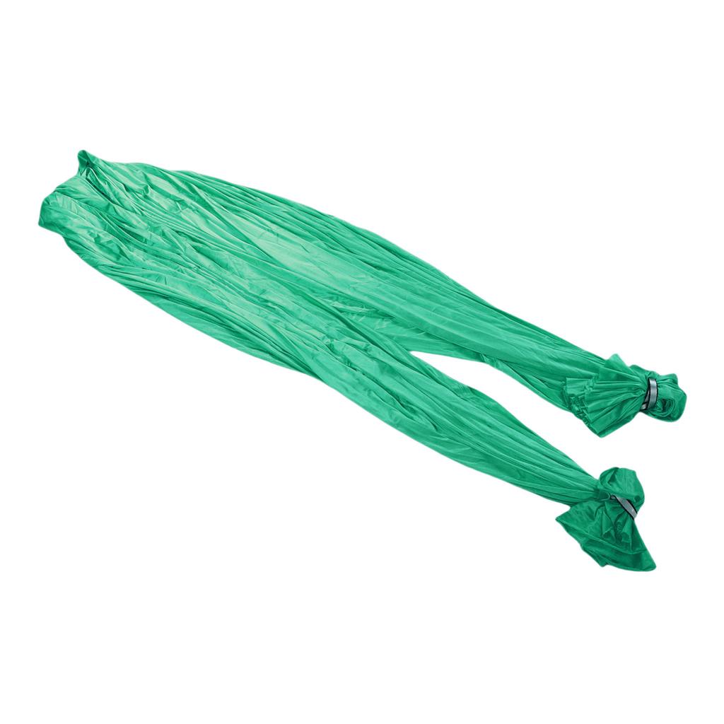 Aerial Hammock Indoor Soft Elastic Polyester Aerial Silk Swing for Fitness Acrobatics Meditation Green