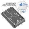 Car Dashboard Clock Stick-On Digital Automobile Clocks Modification Fitting Electronic Quartz Interior Accessories