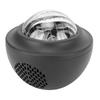 Night Light Projector Bluetooth Speaker Music Projection Lamp for Gaming Room Home Theater Room Decor Aurora Black