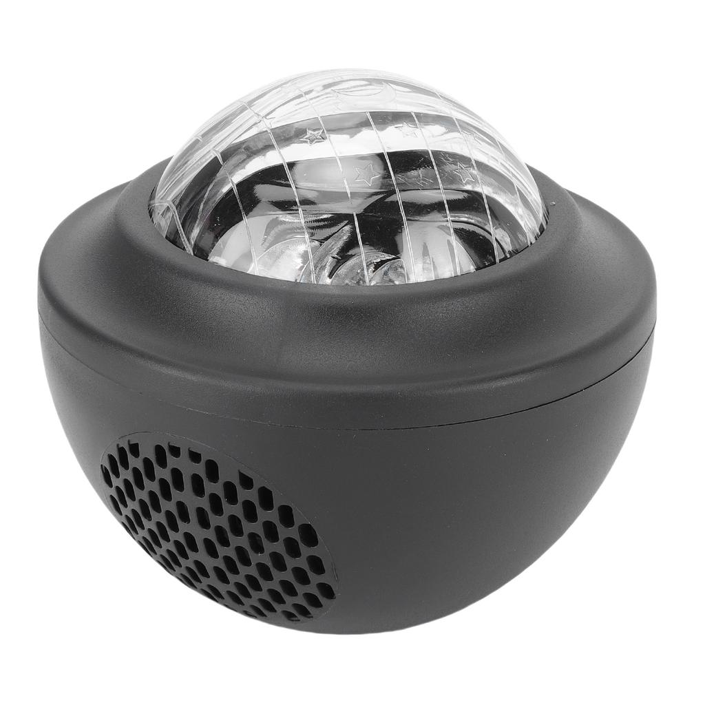 Night Light Projector Bluetooth Speaker Music Projection Lamp for Gaming Room Home Theater Room Decor Aurora Black