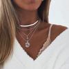 Tree of Life Crystal Pendant Halskjede