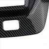 Carbon Fiber Style  interior Dashboard Speaker Trim Cover For Honda Accord +
