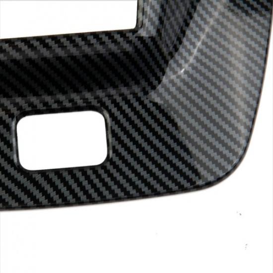 Carbon Fiber Style  interior Dashboard Speaker Trim Cover For Honda Accord +