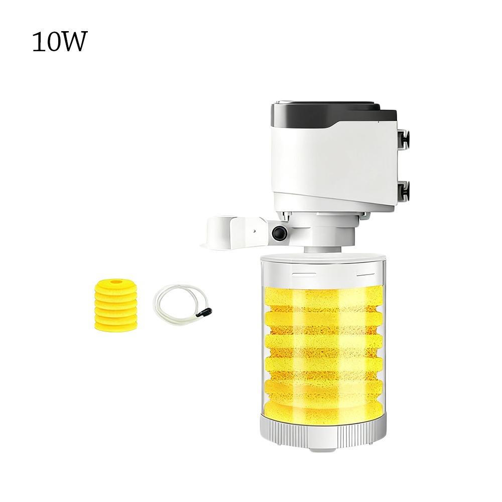 1Pcs Submersible Fish Tank Air Pump Built-In Fish Tank Filter Silent Aquarium Filter Pump  Aquarium