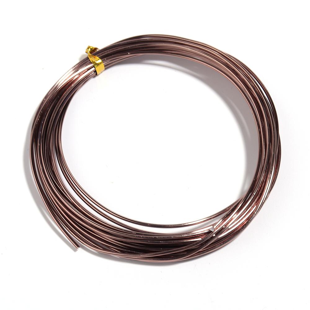 10M/rolls 0.6-1.2mm Anadized Aluminum Wire Versatile Handmade Crafts Metal Wire for Jewelry Making Beading Necklace Bracelet