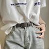 1PC Korean Version Full-body Holes Versatile Retro Pin Buckle Jeans Belts New Fashion Simple Belt Costume Accessories