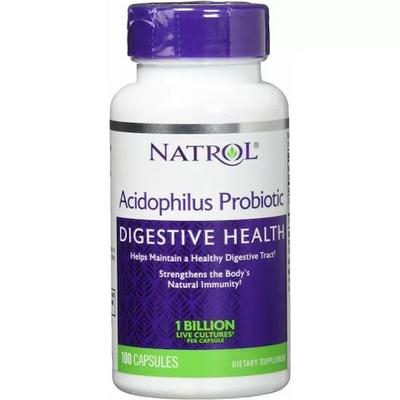 Probiotique Acidophilus, 1 milliard, 100 capsules.