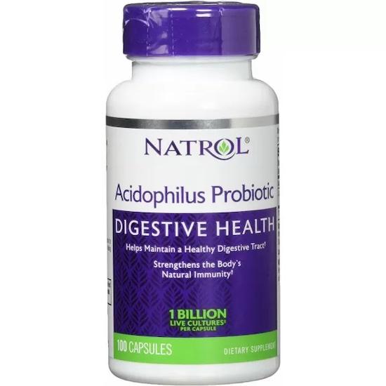 Natrol Acidophilus Probiotic, 1 Milliarde, 100 Kapseln.
