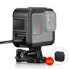 Gaiola de Montagem de Estrutura PA Recarregável PULUZ com Ranhura de Base de Sapata Fria para GoPro HERO13 Black /12 Black /11 Black /11 Black Mini /10 Black /9 BlackBlack)