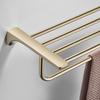 60cm Stainless Steel Bathroom Towel Rack with Shelf