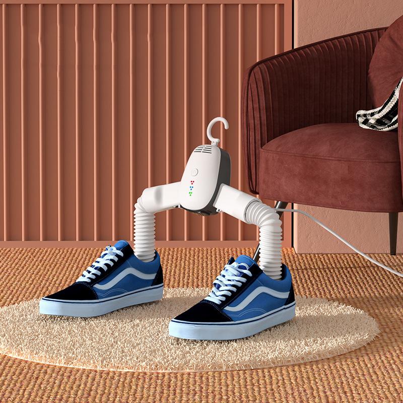 Electric Clothes Drying Hanger Portable Foldable Intelligent ABS Shoe Dryer Hanger for Business Home