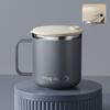 Double Wall Insulated Coffee Cup Portable 304 Stainless Steel Drinking Cup Leak Proof Milk Coffee Mug With Handle&Llid-Homeclub