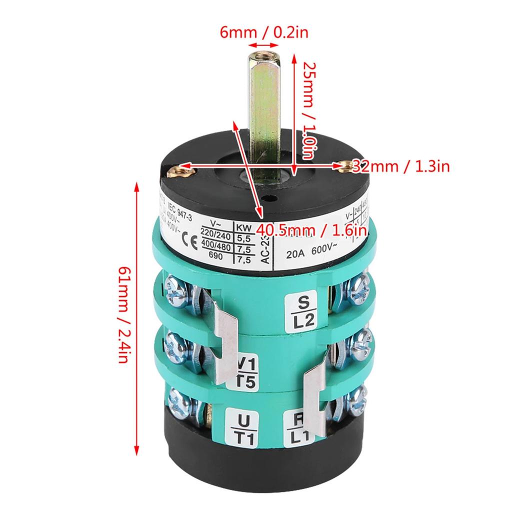 Efficient 32A Tire Changing Pedal Switches for Car Maintenance Supports 220V and 380V Voltages Space Saving Installation