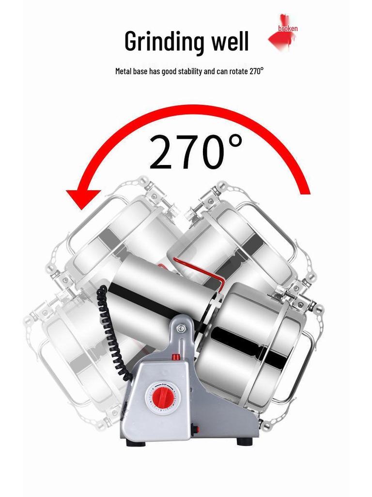 Ultra-Fine Stainless Steel Grain Grinder