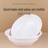 Food Grade White Melamine Soup Bowl - Large Restaurant & Hotel Tableware Imitation Porcelain