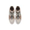 Li Ning Textile, Leather Slip Resistant Cushioning Abrasion Resistant Low top Skateboard Shoes Men's Brown AZGS091-2
