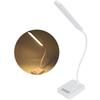 LED Eye Protection Lamp Bendable USB Charging Three Gears Table Light Office Home White 1901