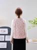Versatile Chinese Frog Button Vest for Mother's Day - Elegant Song Brocade, Early Spring Style for Middle-Aged & Elderly Women.