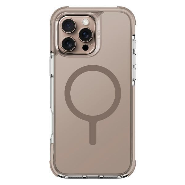 Uniq Combat Case For Iphone 16 Pro 6.3 Magclick Charging Gold Taupe Gold