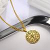 Dawapara Sigil of Lilith Necklace Seal Supernatural Amulet Stainless Steel Gothic Pagan Jewelry Religious Gift