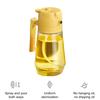 470ML Glass Oil Dispenser for Kitchen 2-in-1 Olive Oil Sprayer Bottle Leak-proof Oil Sprayer for Cooking BBQ Salad Baking