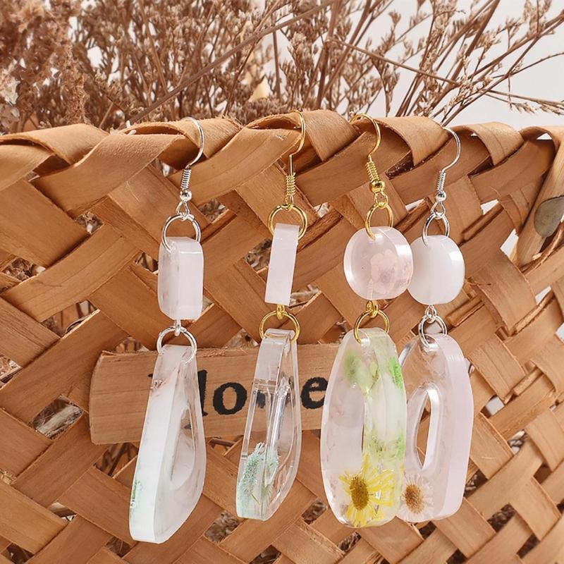 Mehrzweck-Ohrringe, Harzformen, Anhänger, Ohrtropfen, Silikonformen für selbstgemachte Epoxidharz-Ornamente, Freunde, Liebhaber, Geschenke