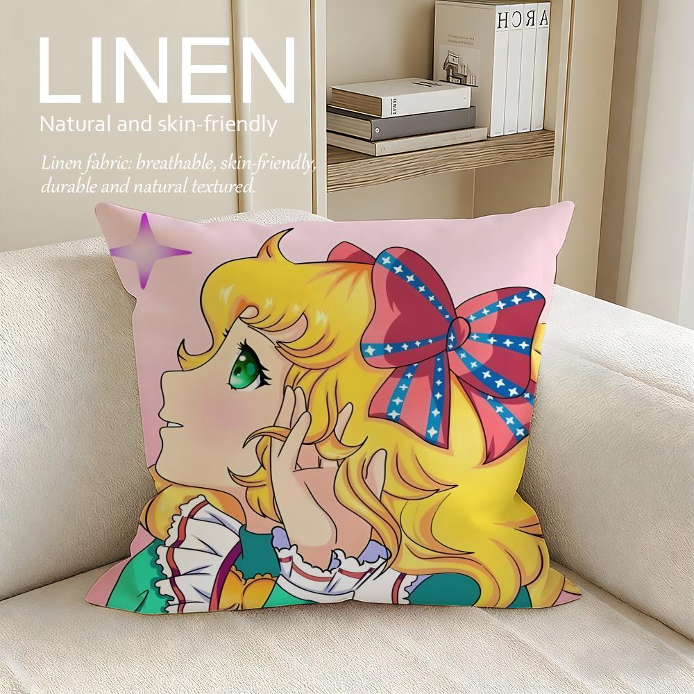 Classic Candy Candy Cushion Cover Pillowcase Set Pcs X X Breathable Washable Sofa Cushion Cover