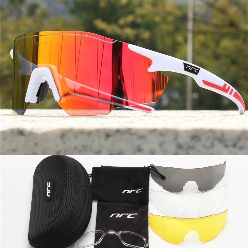 NRC Ultralight Rimless Photochromic Cycling & Outdoor Sports Glasses