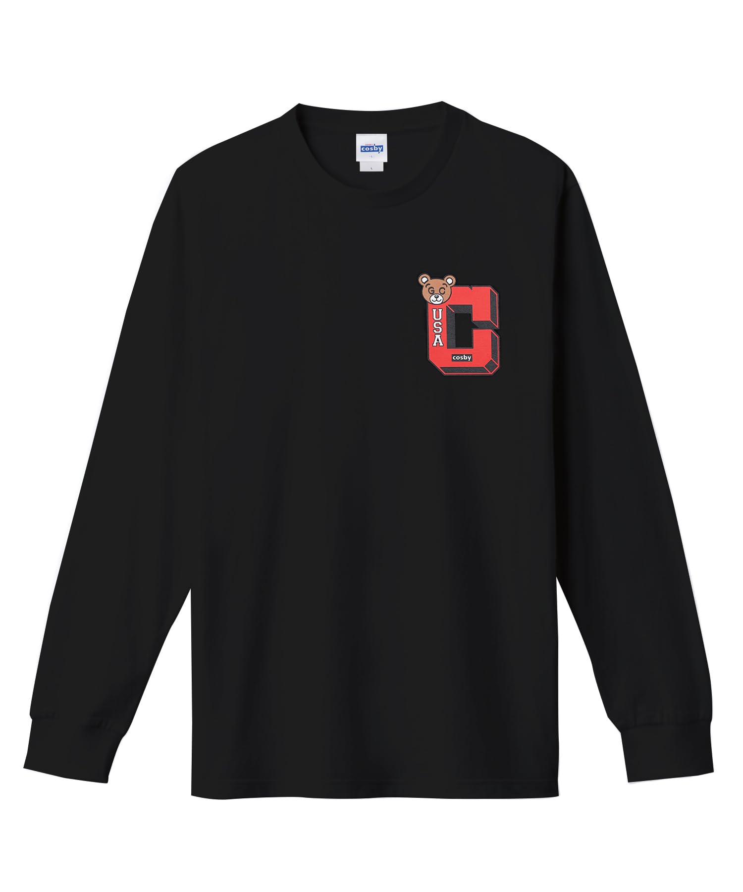 

[IMPROVES] [GERRY cosby] Custom C Logo Long Sleeve T-Shirt