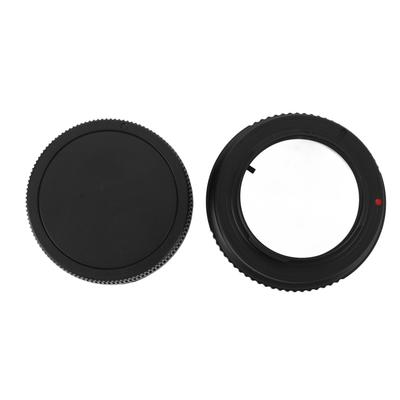 Adaptateur de Monture d'Objectif Mise au Point Manuelle Bague Adaptatrice d'Objectif d'Appareil Photo pour Objectif à Monture FD vers EOSM Sans Miroir