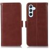 For Samsung Galaxy S25 FE Case RFID Blocking Genuine Cow Leather Wallet Phone Cover
