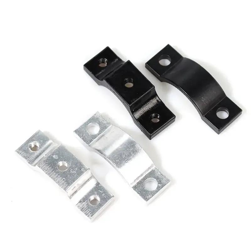 

Universal Motorcycle Headlight Spotlight Mounting Bracket Handlebar Holder Clamp Fixed Clip For 18.5-33.5mm Front Fork Accessory Double Hole 12mm