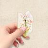 50 Colorful Taro Transparent Plant Stickers: Realistic, Waterproof, DIY Stationery for Potted Plants, Fridges, and Milk Tea Cups